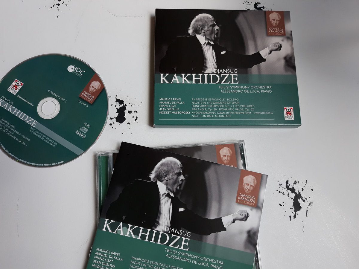 Djansug Kakhidze The Legacy Vol. 9 by Alessandro De Luca, Piano / Tbilisi Symphony Orchestra / Djansug Kakhidze (CD)