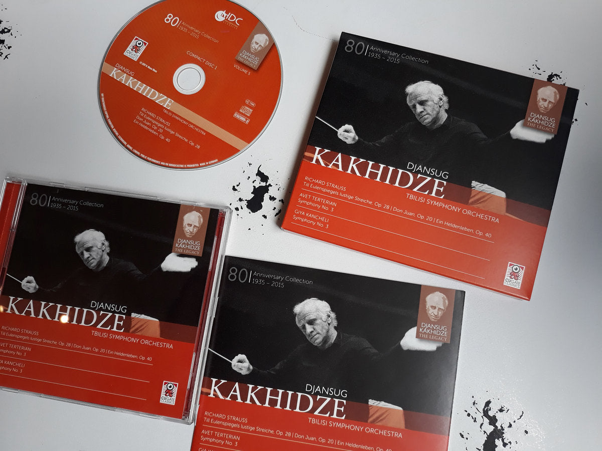 Djansug Kakhidze The Legacy Vol. 5 by Djansug Kakhidze / Tbilisi Symphony Orchestra (CD)