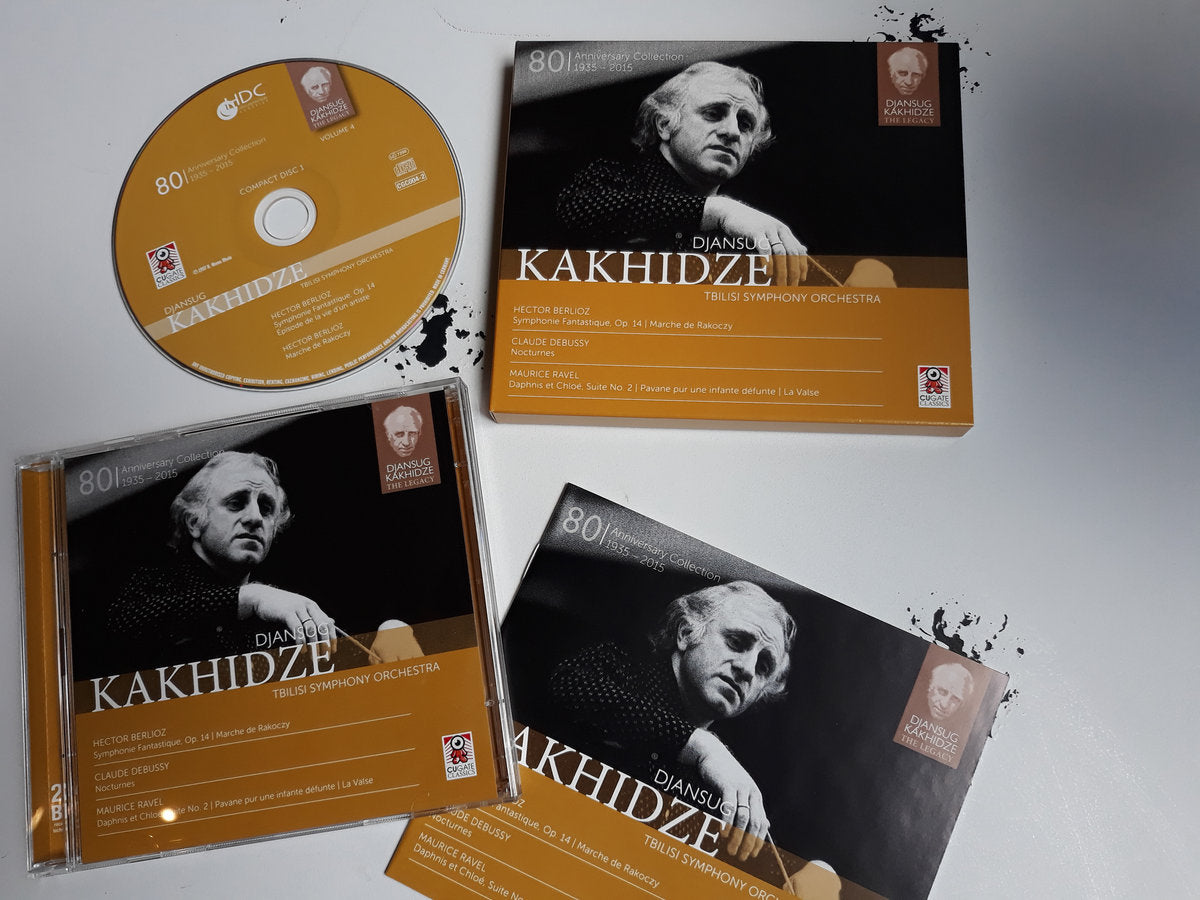 Djansug Kakhidze The Legacy Vol. 4 by Djansug Kakhidze / Tbilisi Symphony Orchestra (CD)