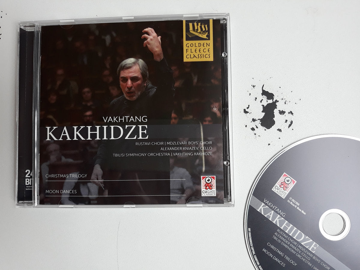 Vakhtang Kakhidze: Christmas Trilogy / Moon Dances by Rustavi Choir, Mdzlevari Boys’ Choir / A. Kniazev, Cello / Tbilisi Symphony Orchestra / V. Kakhidze (CD)