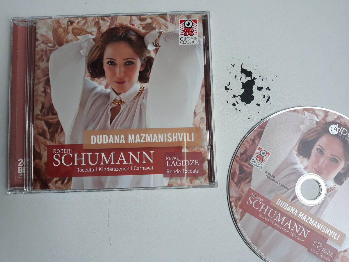 Robert Schumann: Toccata Op. 7, Kinderszenen, Carnaval I Revaz Lagidze: Rondo Toccata by Dudana Mazmanishvili (CD)