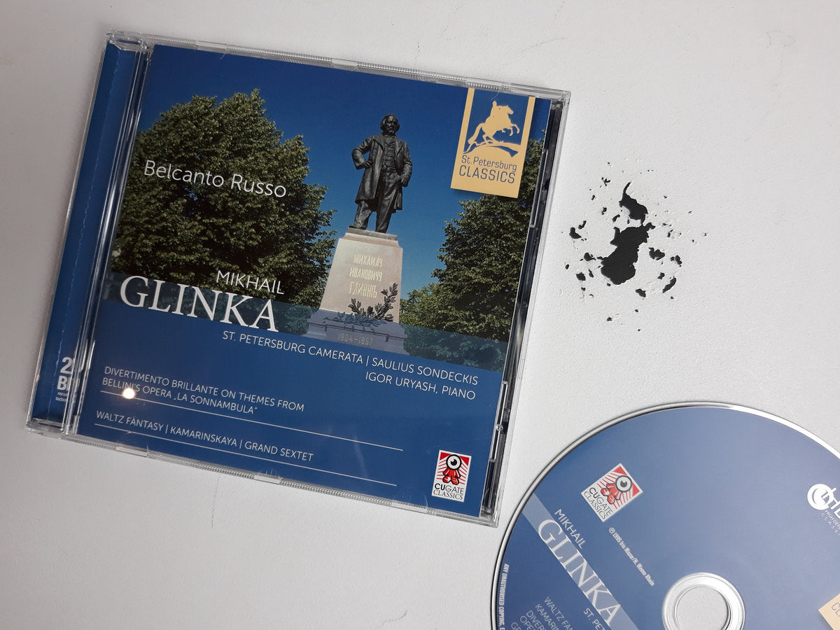 Mikhail Glinka: Waltz Fantasy I Kamarinskaya I Divertimenti on a theme by Bellini I Grand Sextet by St. Petersburg Camerata / Saulius Sondeckis / Igor Uryash, Piano (CD)