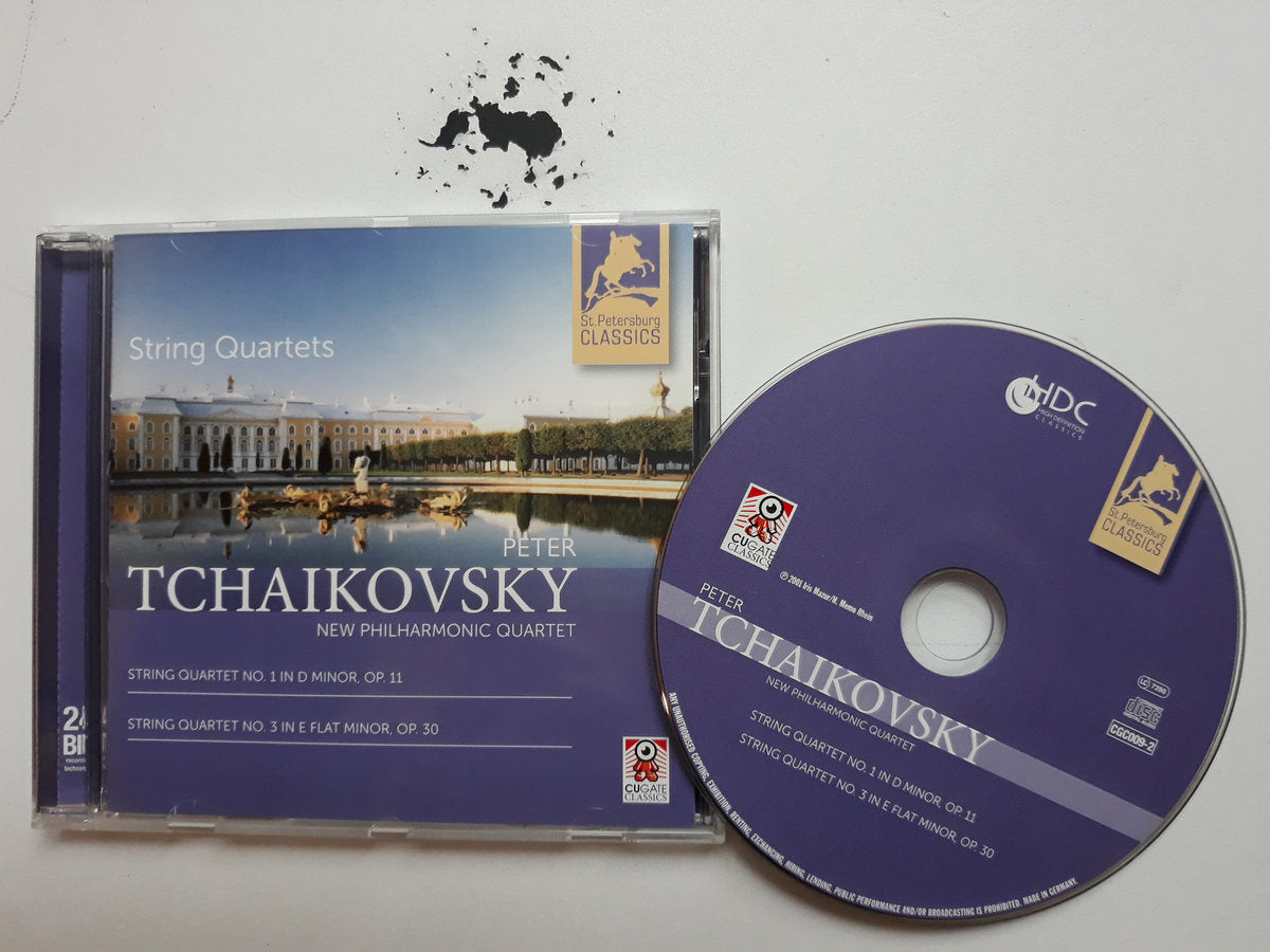 Peter Tchaikovsky: String Quartet No. 1 in D minor, op. 11 I String Quartet No. 3 in E flat minor, op. 30 by New Philharmonic Quartet (CD)