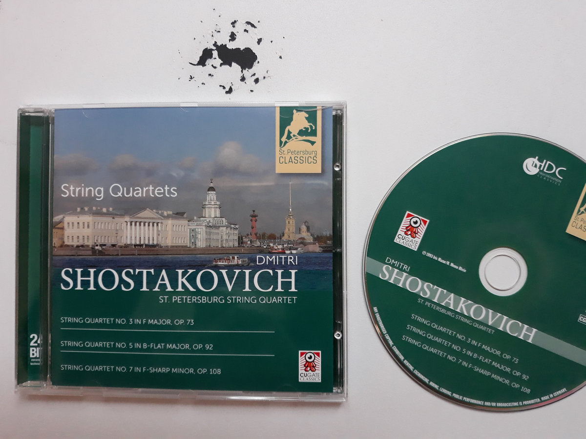 Dmitri Shostakovich: String Quartets by St. Petersburg String Quartet (CD)