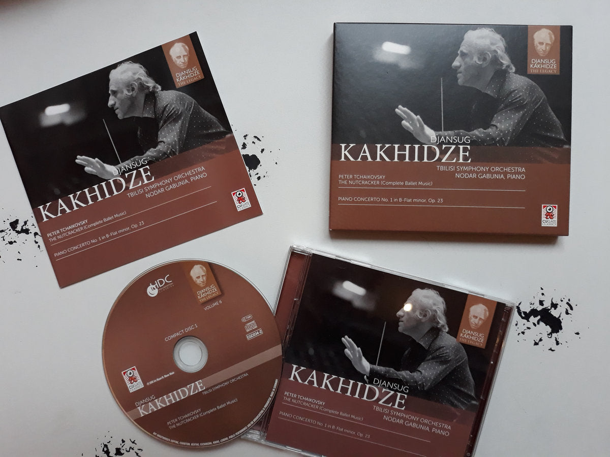 Djansug Kakhidze The Legacy Vol. 6 by Nodar Gabunia, Piano / Tbilisi Symphony Orchestra / Djansug Kakhidze (CD)