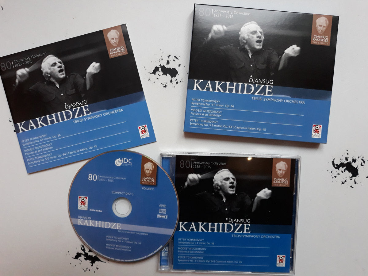 Djansug Kakhidze The Legacy Vol. 2 by Djansug Kakhidze / Tbilisi Symphony Orchestra (CD)