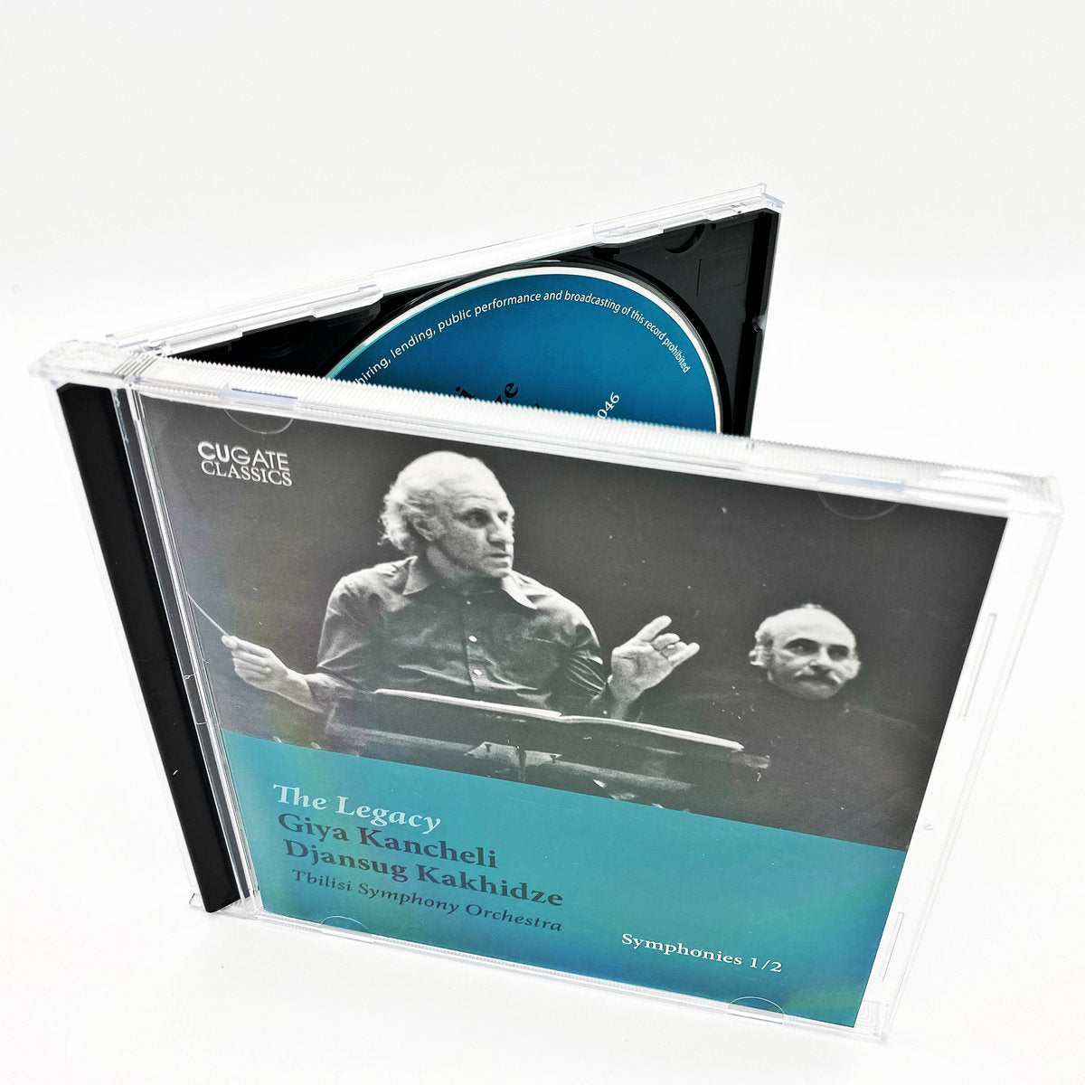 Giya Kancheli: Symphonies 1 / 2 by Tbilisi Symphony Orchestra / Djansug Kakhidze (CD)