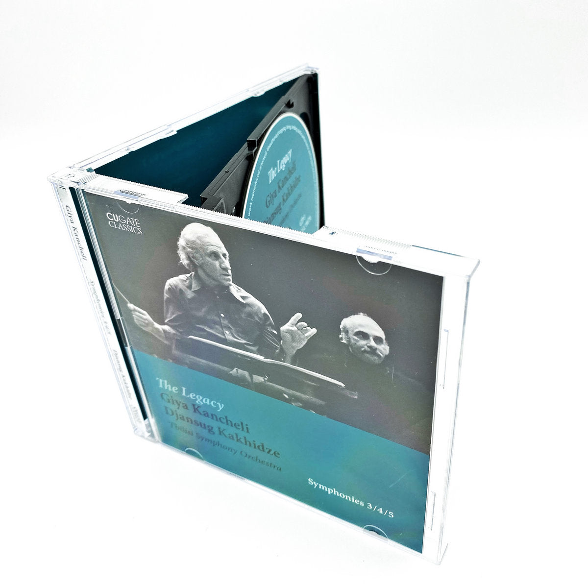 Giya Kancheli: Symphonies 3 / 4 / 5 by Tbilisi Symphony Orchestra / Djansug Kakhidze (CD)