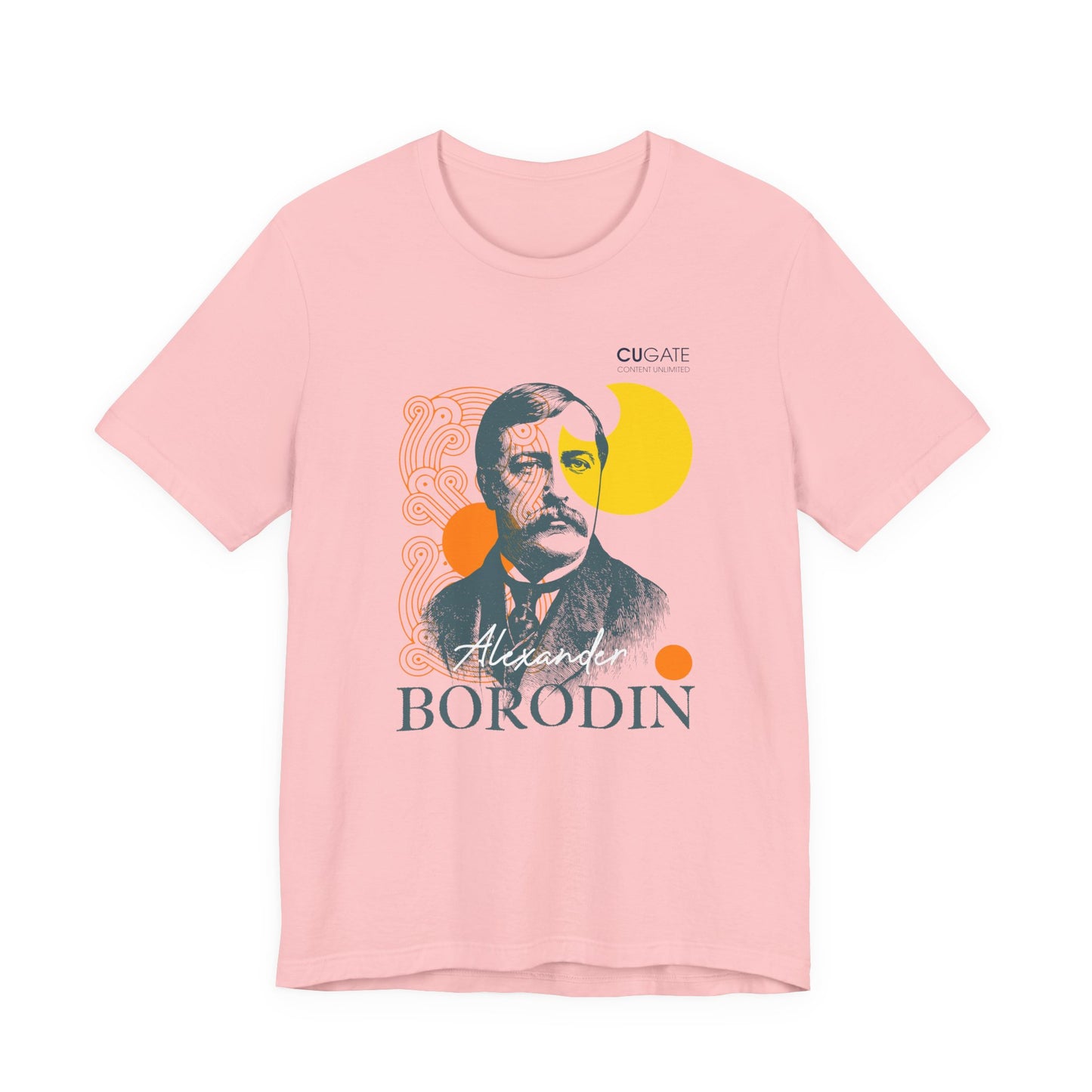 Borodin T-Shirt (Light): Classical Music T-Shirt, Borodin Shirt, Alexander Borodin Gift