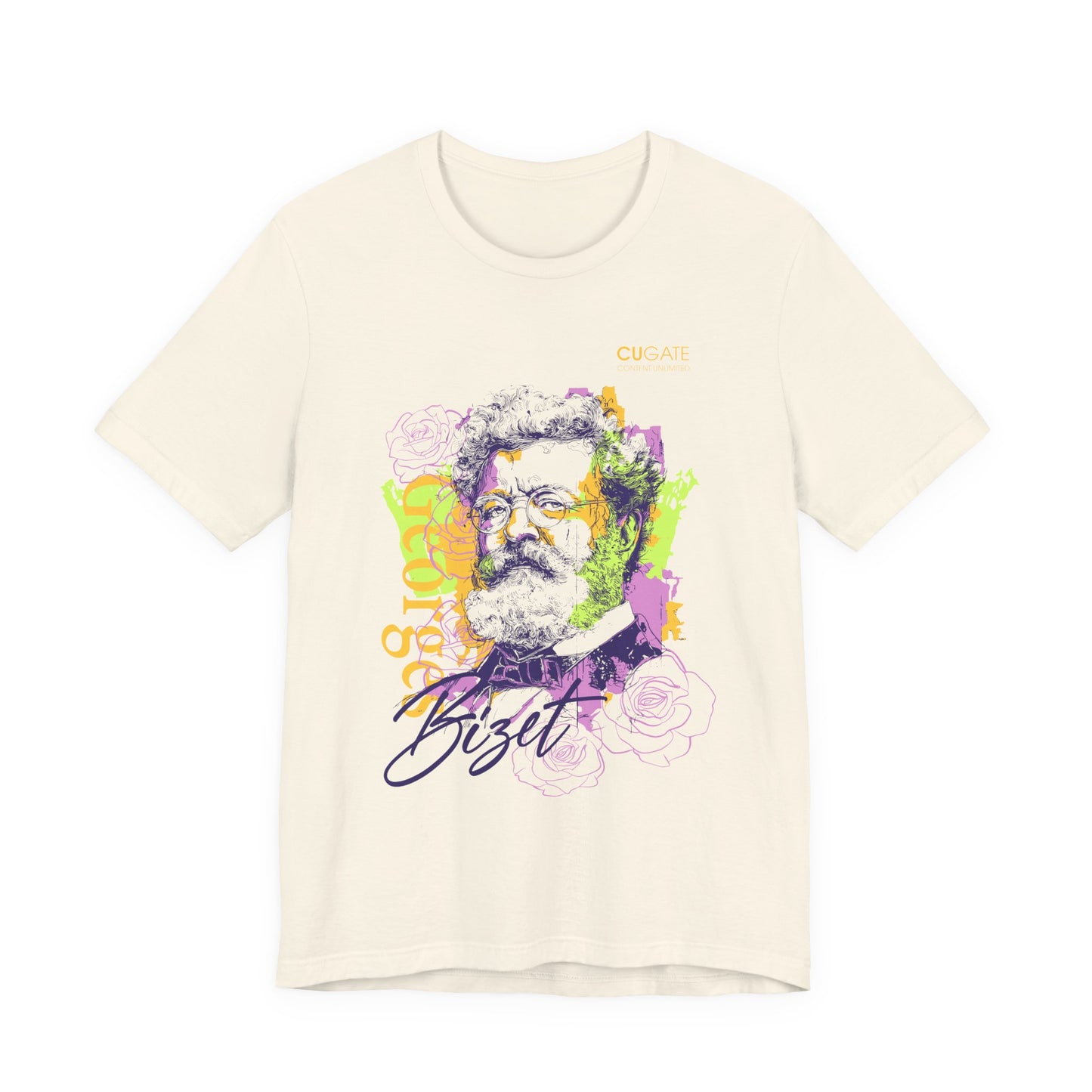Bizet T-Shirt (Light): Classical Music T-Shirt, Bizet Shirt, Georges Bizet Gift
