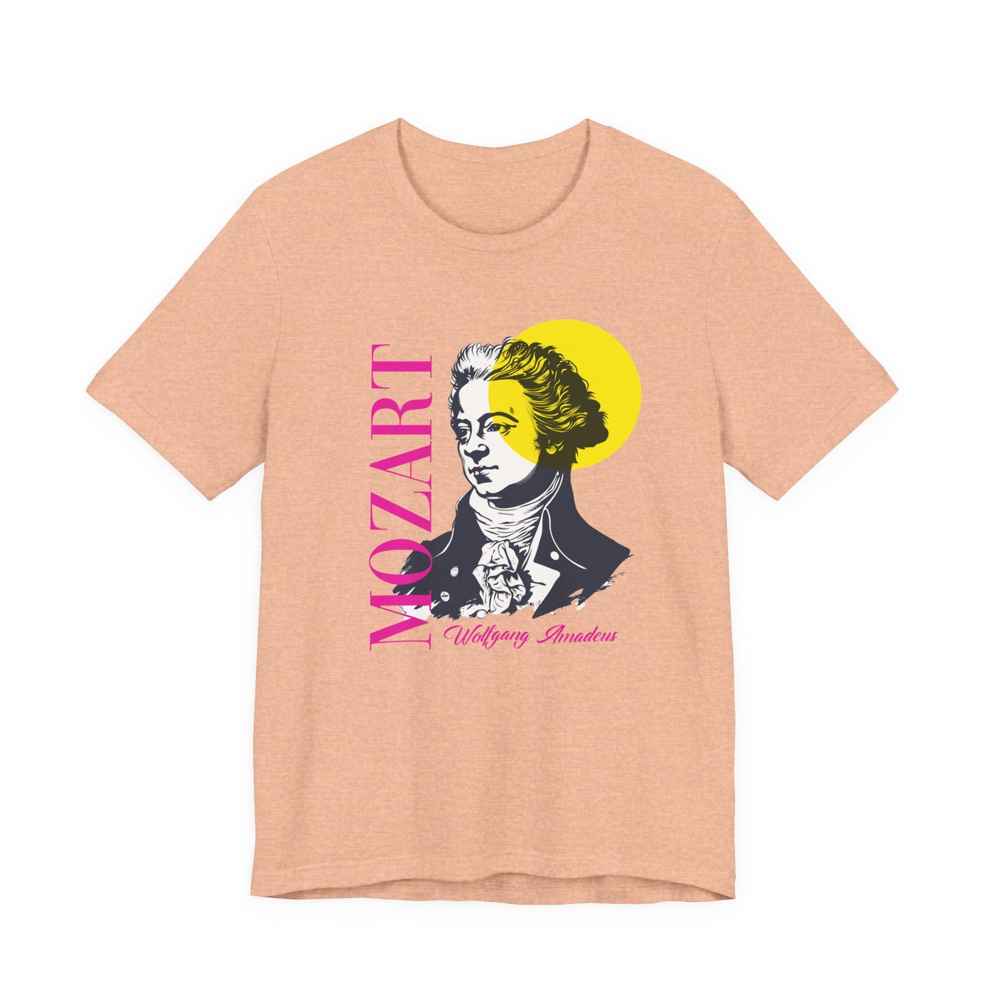 Mozart Sun T-Shirt: Classical Music T-Shirt, Mozart Shirt, Wolfgang Amadeus Mozart Gift, Mozart Tribute Tee
