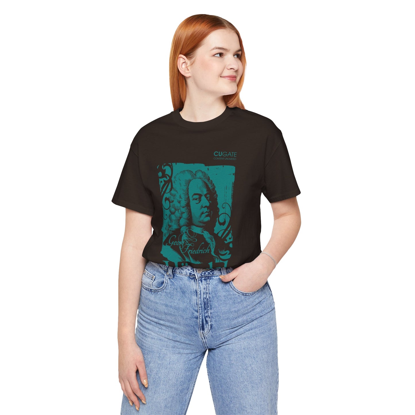 Händel T-Shirt (Dark): Classical Music T-Shirt, Händel Shirt, Georg Friedrich Händel Gift, Händel Tribute Tee