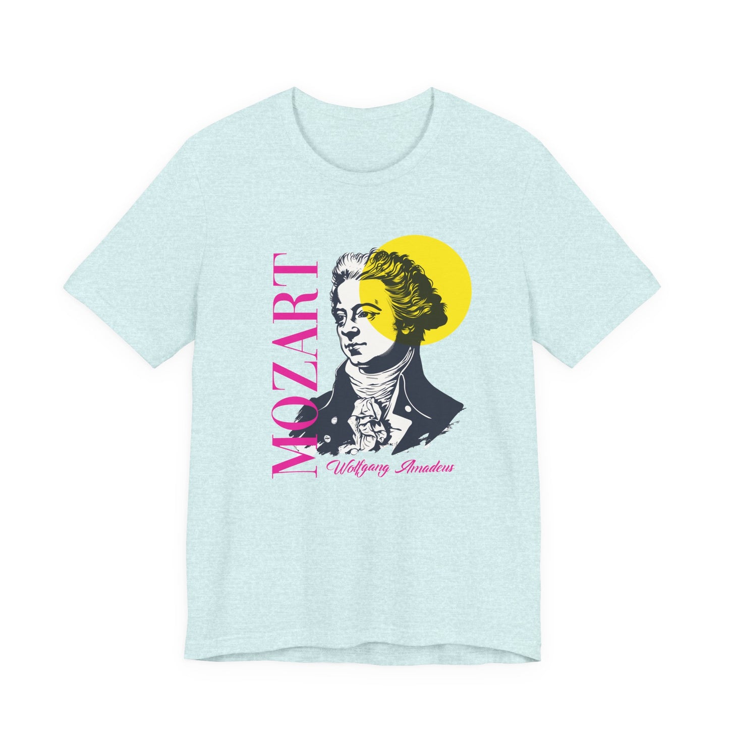 Mozart Sun T-Shirt: Classical Music T-Shirt, Mozart Shirt, Wolfgang Amadeus Mozart Gift, Mozart Tribute Tee