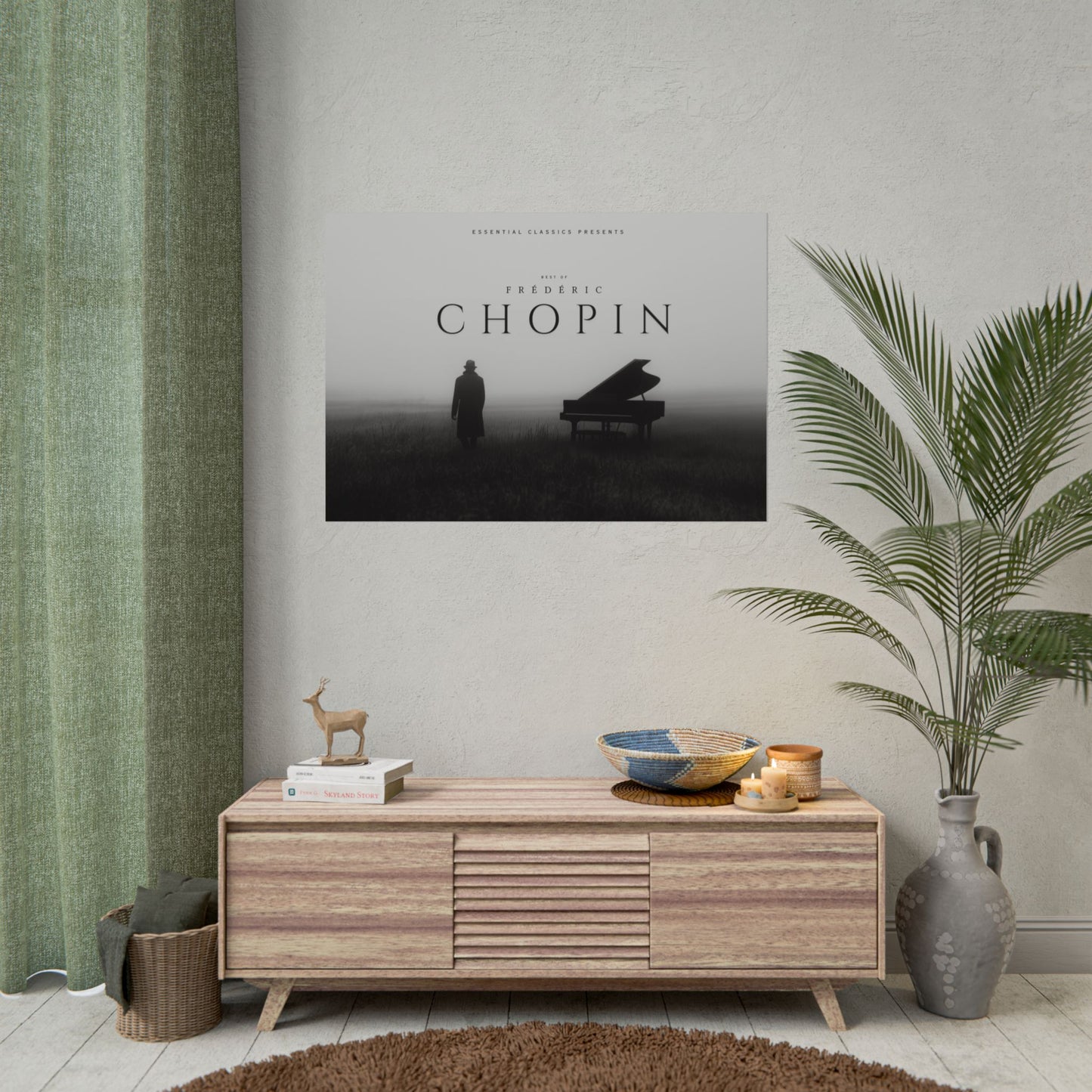 Best of Chopin Poster - Somber Music Mood Poster - Classical Music Mood Poster