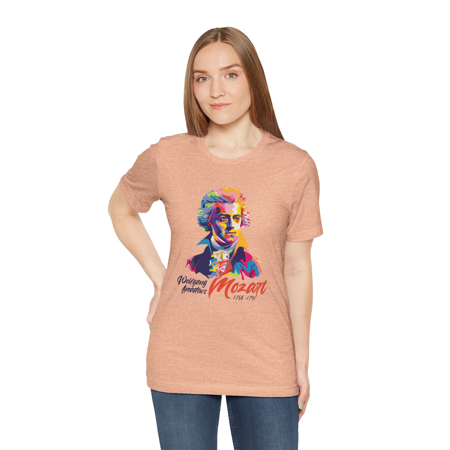 Mozart for Life T-Shirt: Classical Music T-Shirt, Mozart Shirt, Wolfgang Amadeus Mozart Gift, Life of Mozart Tee