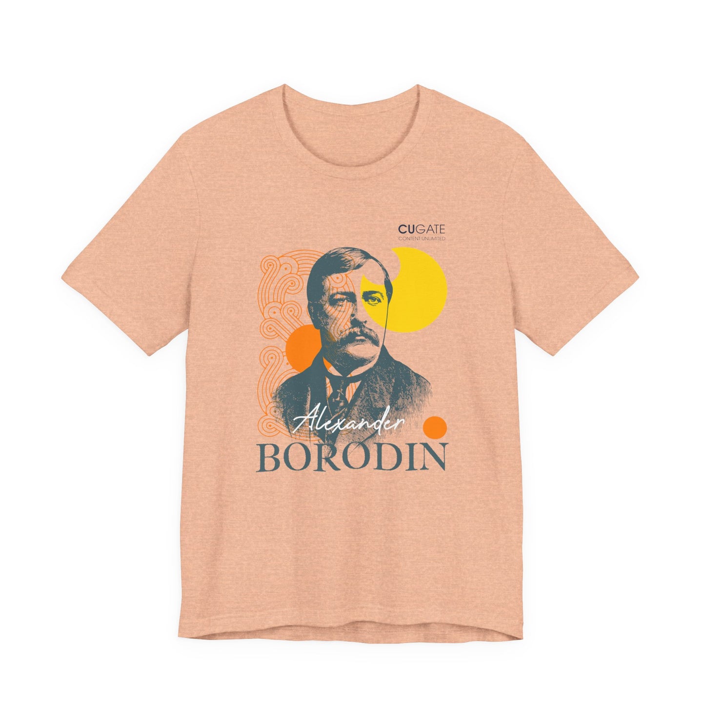 Borodin T-Shirt (Light): Classical Music T-Shirt, Borodin Shirt, Alexander Borodin Gift