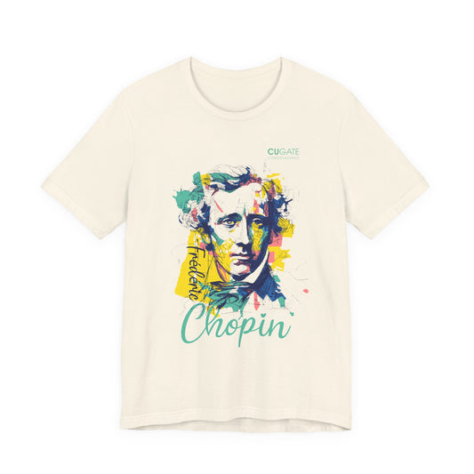 Chopin T-Shirt (Light): Classical Music T-Shirt, Chopin Shirt, Frédéric Chopin Gift