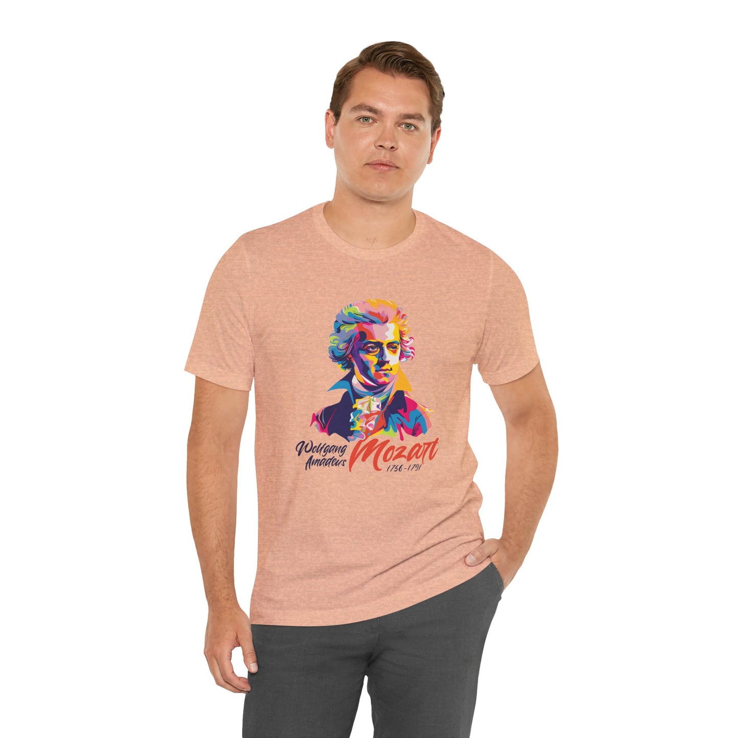 Mozart for Life T-Shirt: Classical Music T-Shirt, Mozart Shirt, Wolfgang Amadeus Mozart Gift, Life of Mozart Tee