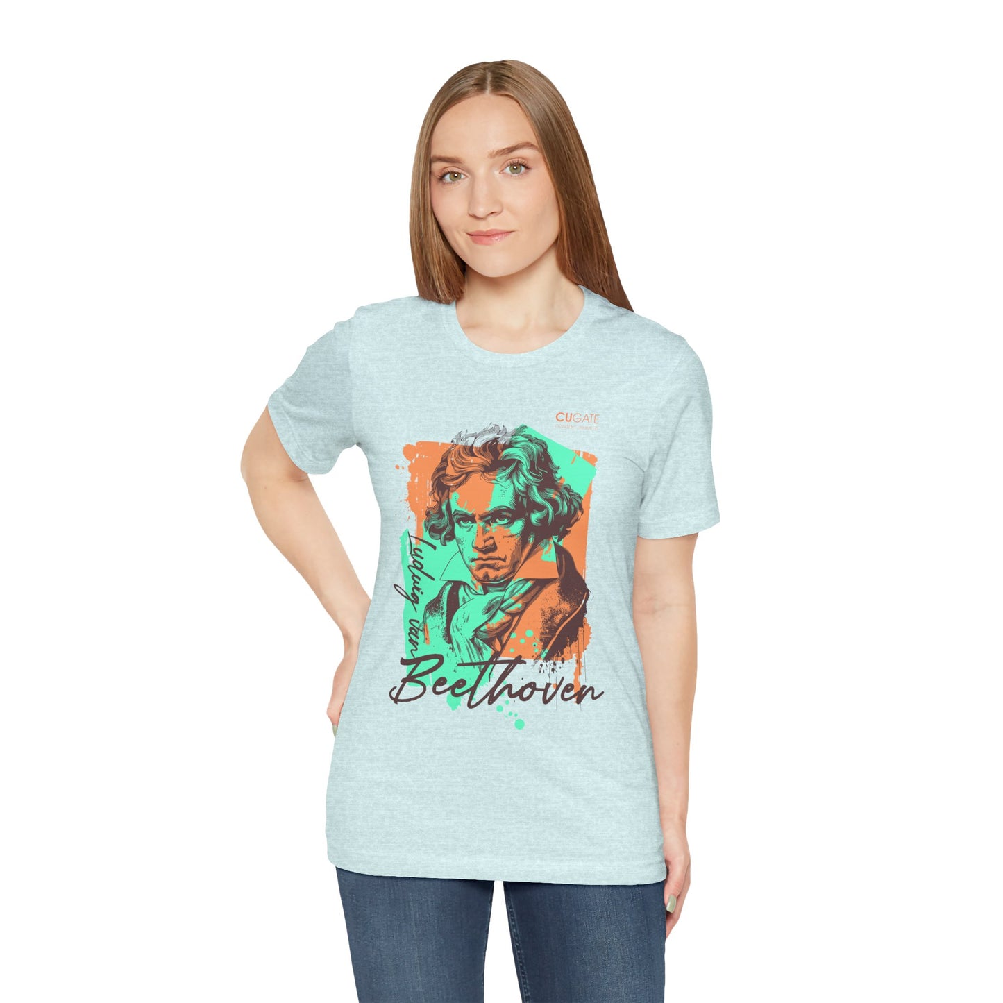 Beethoven T-Shirt (Light) : Classical Music T-Shirt, Beethoven Shirt, Ludwig van Beethoven Gift