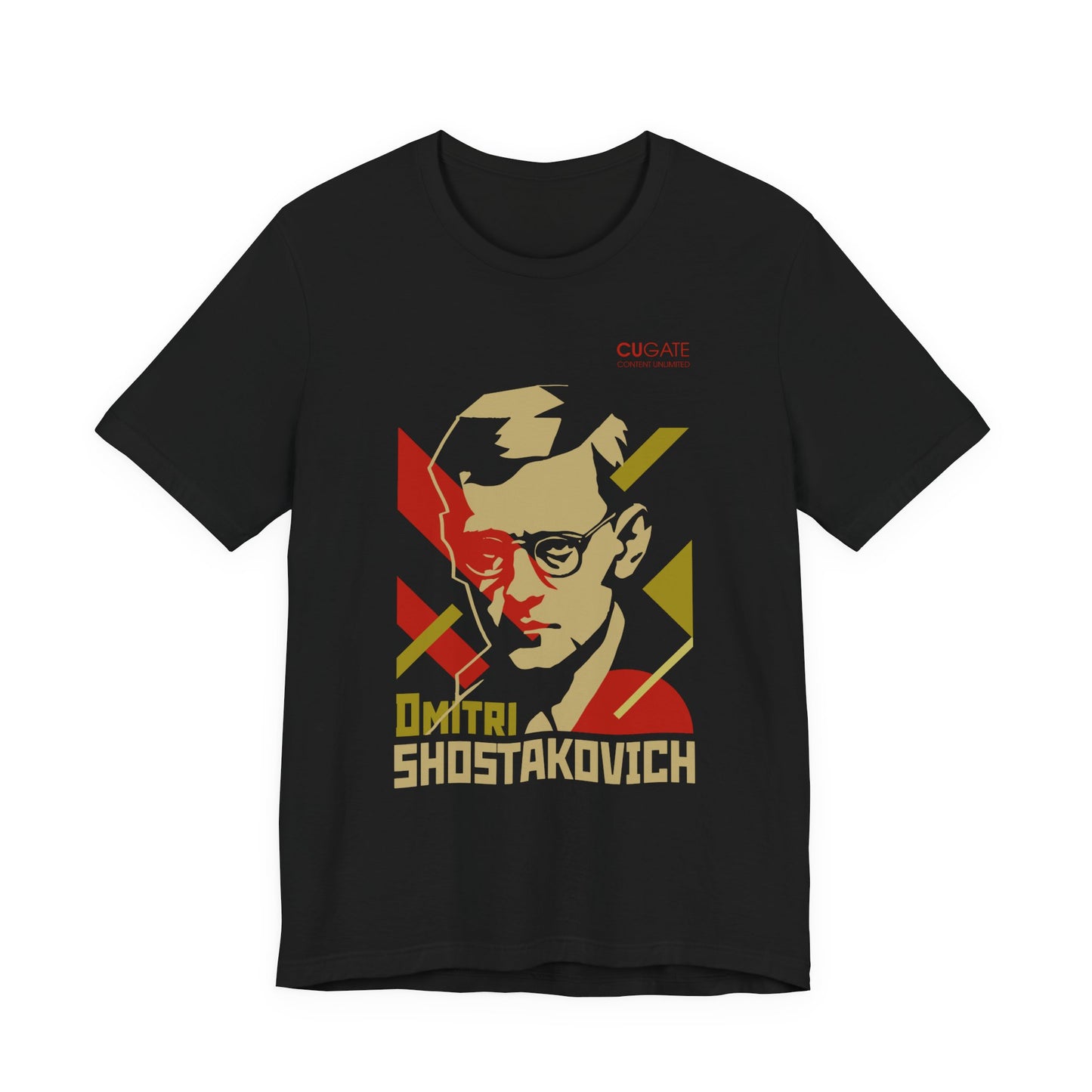 Shostakovich T-Shirt (Dark): Classical Composer T-Shirt, Classical Music Shirt, Dmitri Shostakovich Tribute Tee