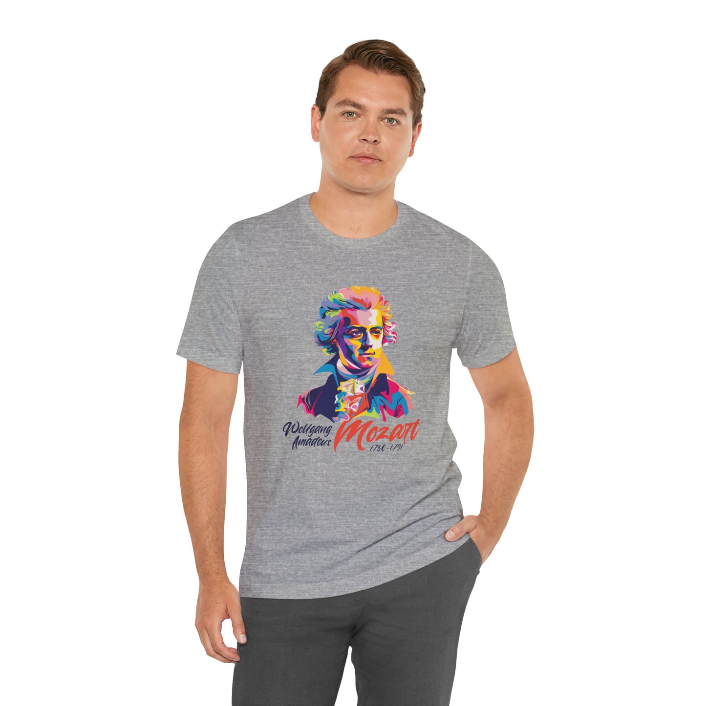Mozart for Life T-Shirt: Classical Music T-Shirt, Mozart Shirt, Wolfgang Amadeus Mozart Gift, Life of Mozart Tee