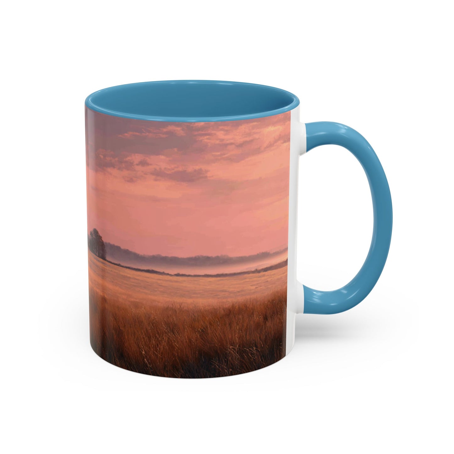 Slow Living Mug (EU) - Relaxation and Meditation Mug, Peaceful Countryside Mug, Farm and Country Mug