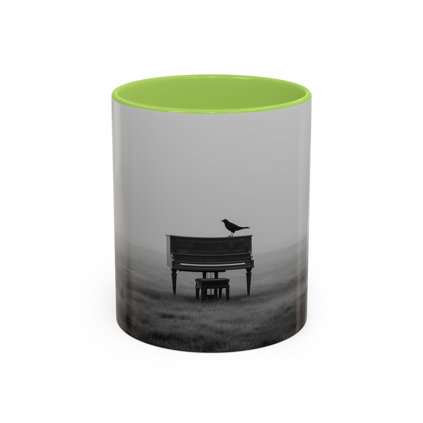 Mozart Piano Mug (EU) - Piano Mug, Piano Music Mug, Mozart Inspired Mug, Upright Piano Mug