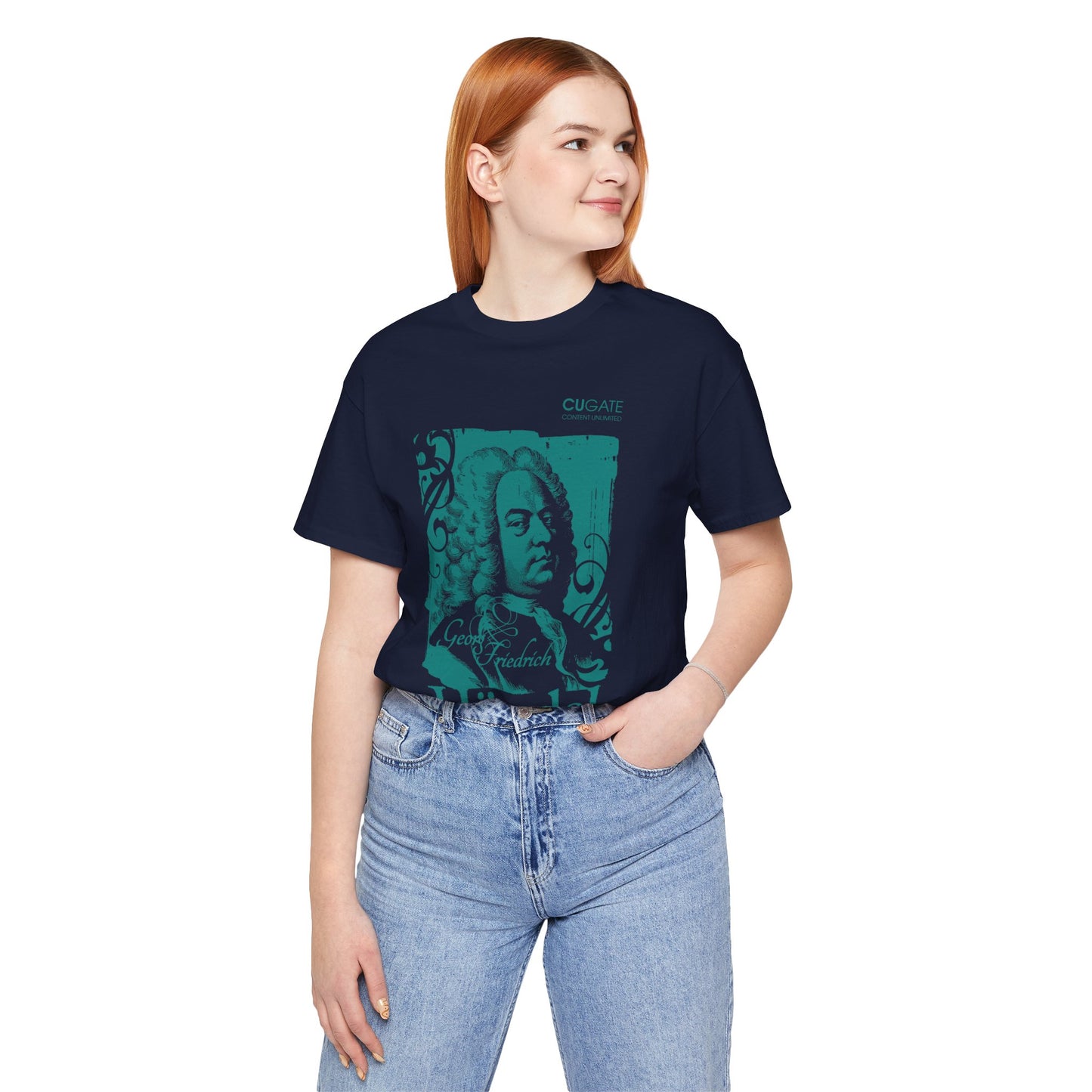 Händel T-Shirt (Dark): Classical Music T-Shirt, Händel Shirt, Georg Friedrich Händel Gift, Händel Tribute Tee