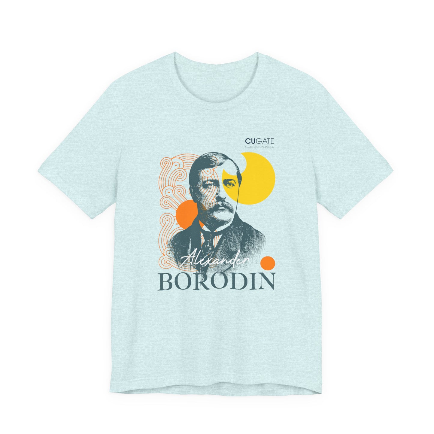 Borodin T-Shirt (Light): Classical Music T-Shirt, Borodin Shirt, Alexander Borodin Gift