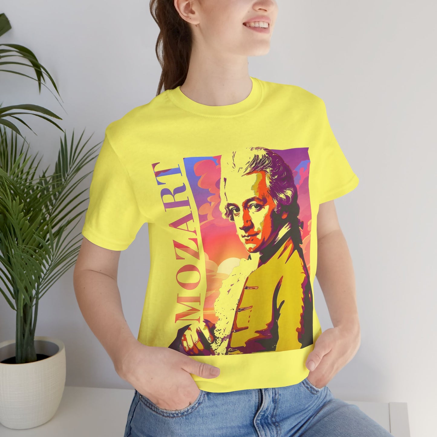 Mozart Unisex Tee: Classical Music Lovers T-Shirt