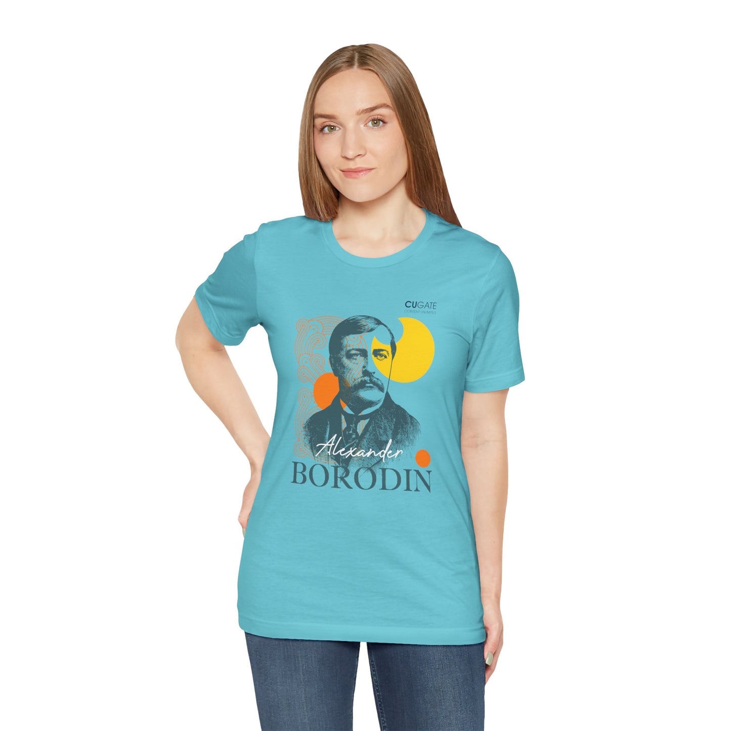 Borodin T-Shirt (Light): Classical Music T-Shirt, Borodin Shirt, Alexander Borodin Gift