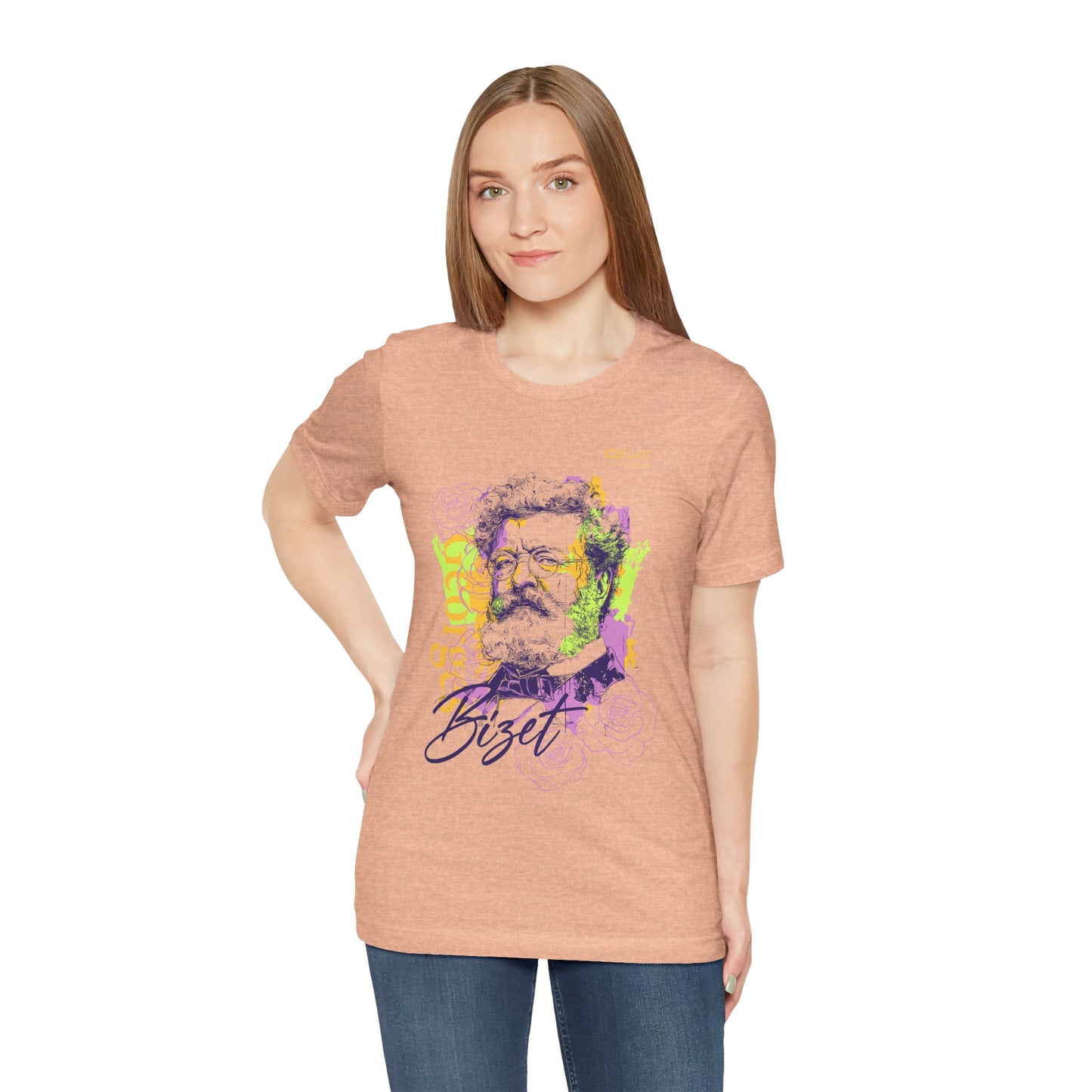 Bizet T-Shirt (Light): Classical Music T-Shirt, Bizet Shirt, Georges Bizet Gift
