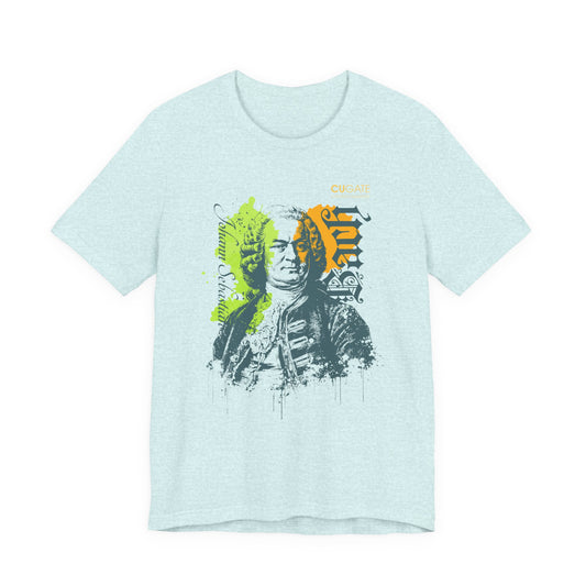 Bach T-Shirt (Light): Classical Music T-Shirt, Bach Shirt, Johann Sebastian Bach Gift
