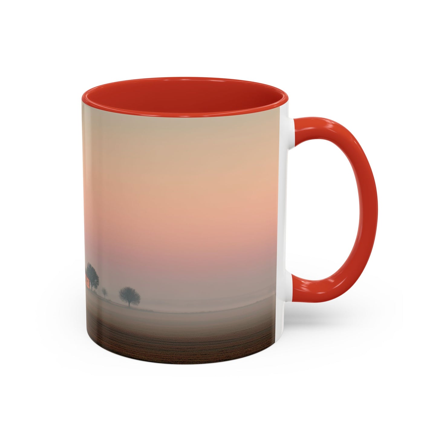 Quiet Mornings Mug (EU) - Classical Music for Relaxation Mug, Peaceful Music Mug, Sunrise Nature Mug