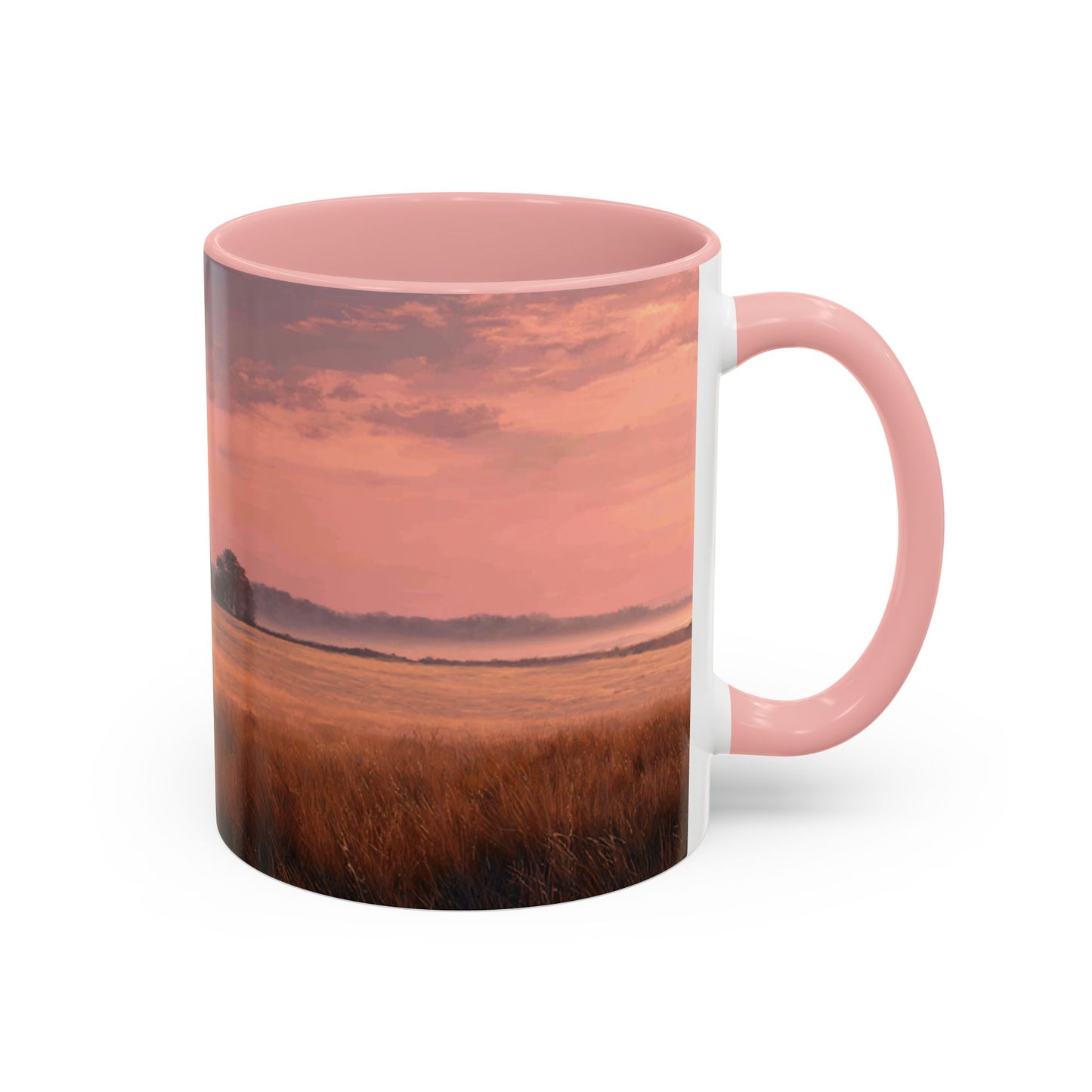 Slow Living Mug (EU) - Relaxation and Meditation Mug, Peaceful Countryside Mug, Farm and Country Mug