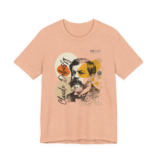 Debussy T-Shirt (Light): Classical Music T-Shirt, Debussy Shirt, Claude Debussy Gift, Debussy Tribute Tee