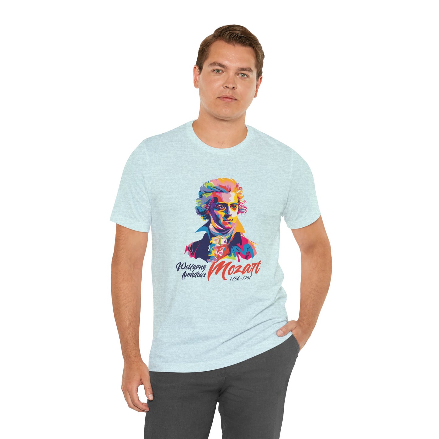 Mozart for Life T-Shirt: Classical Music T-Shirt, Mozart Shirt, Wolfgang Amadeus Mozart Gift, Life of Mozart Tee