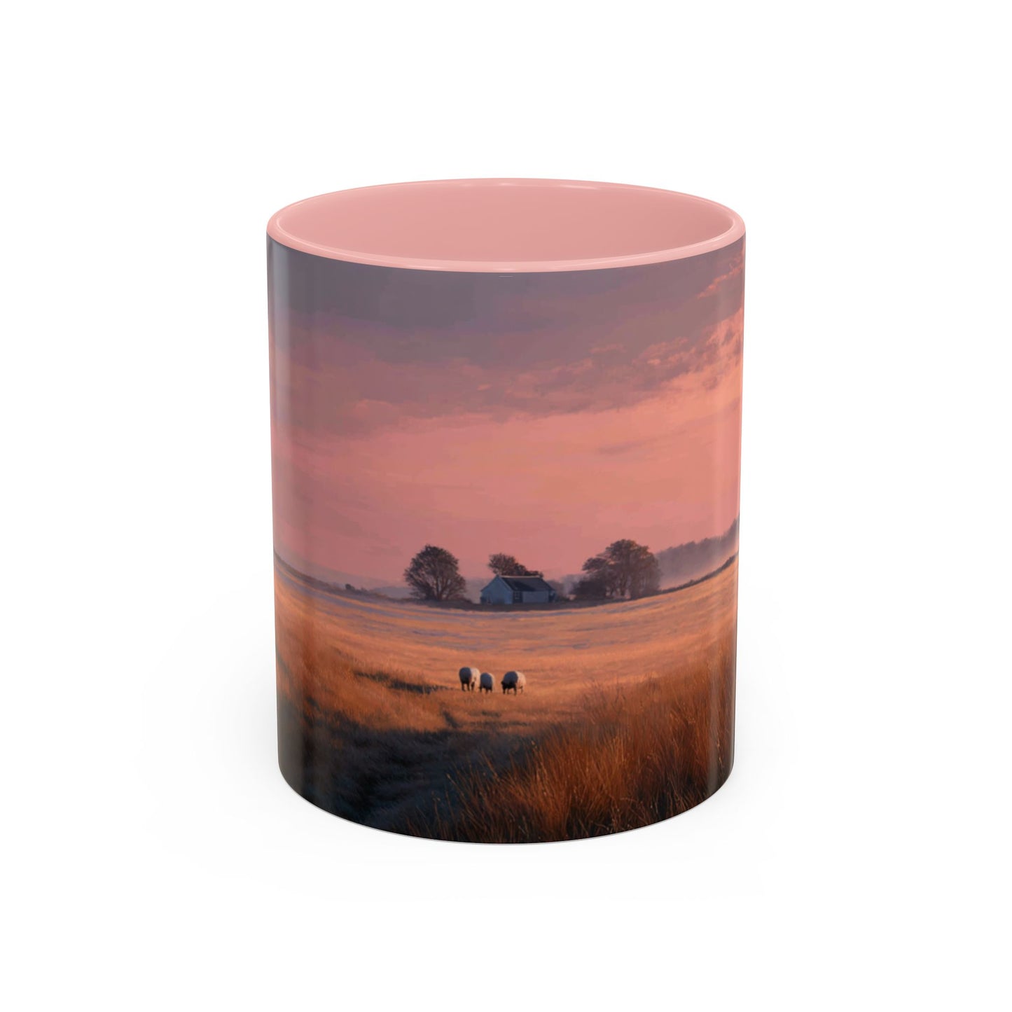 Slow Living Mug (EU) - Relaxation and Meditation Mug, Peaceful Countryside Mug, Farm and Country Mug