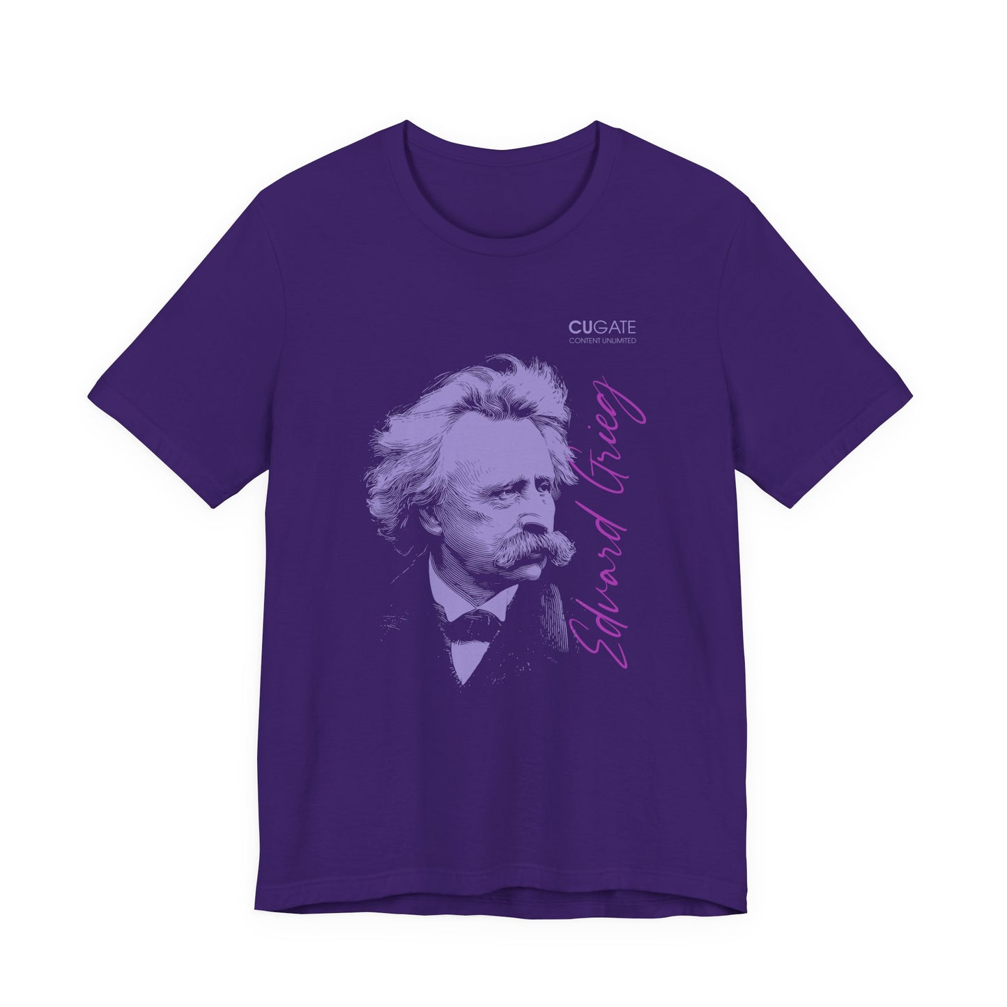 Grieg T-Shirt (Dark): Classical Music T-Shirt, Grieg Shirt, Music T-Shirt Gift, Norwegian Folk Music Tee, Scandinavian Classic Music Shirt