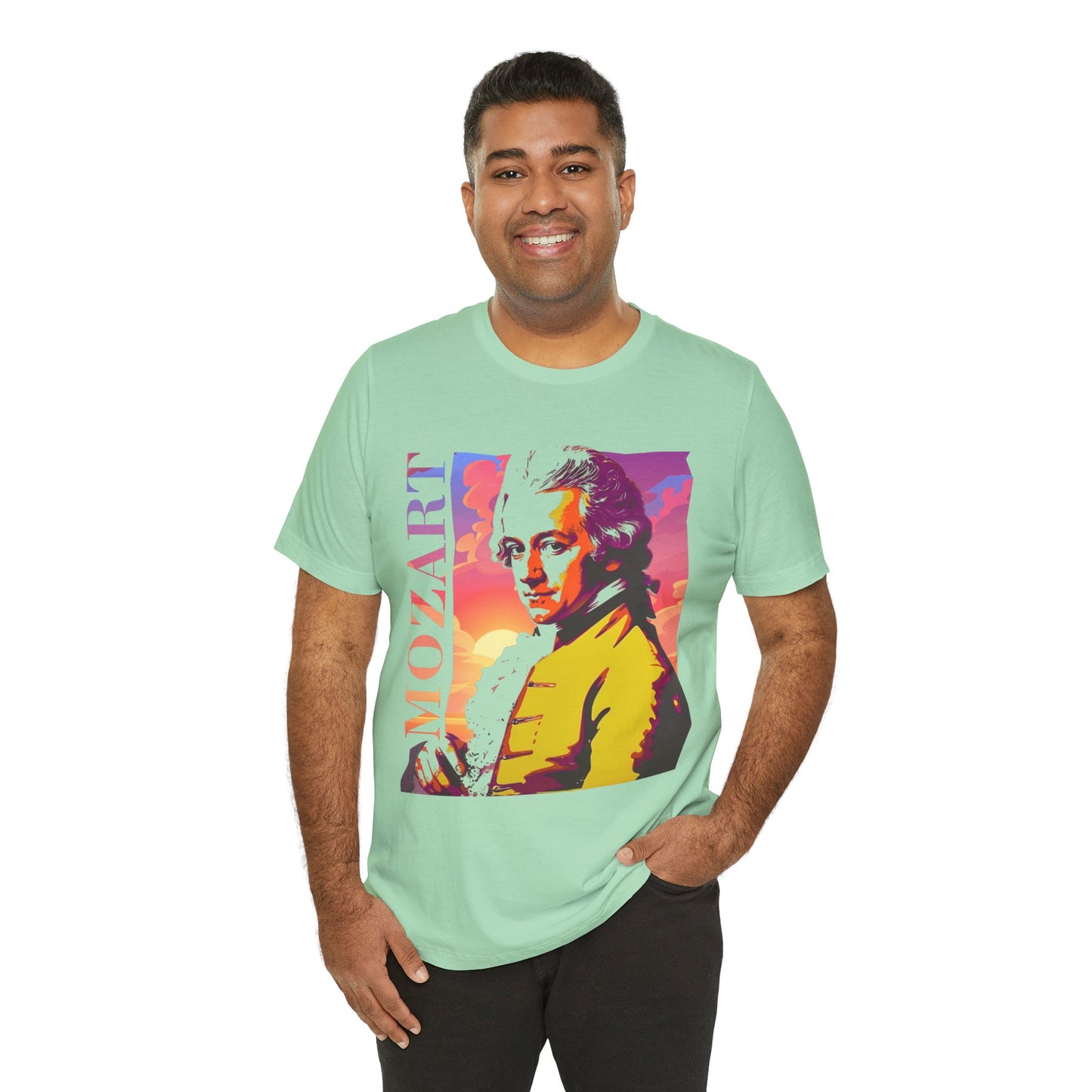Mozart Unisex Tee: Classical Music Lovers T-Shirt