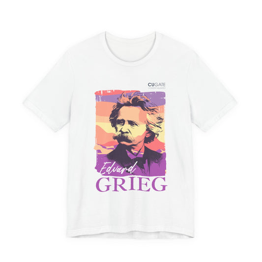 Grieg T-Shirt (Light): Classical Music T-Shirt, Grieg Shirt, Music T-Shirt Gift, Norwegian Folk Music Tee, Scandinavian Classic Music Shirt