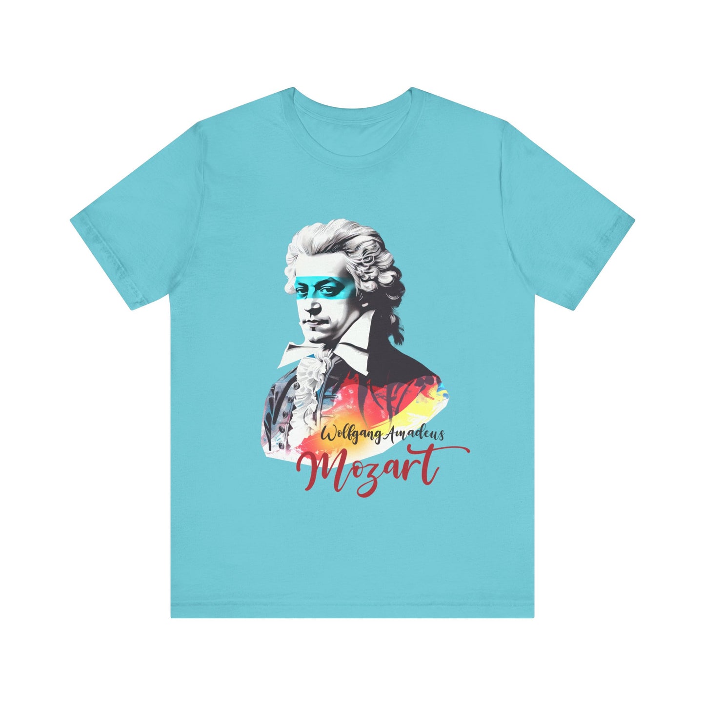 Mozart Printed Tee - Classical Music Lovers Gift