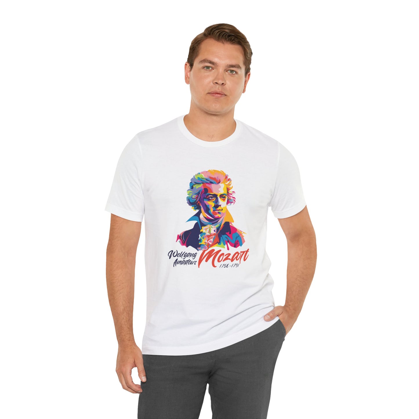 Mozart for Life T-Shirt: Classical Music T-Shirt, Mozart Shirt, Wolfgang Amadeus Mozart Gift, Life of Mozart Tee