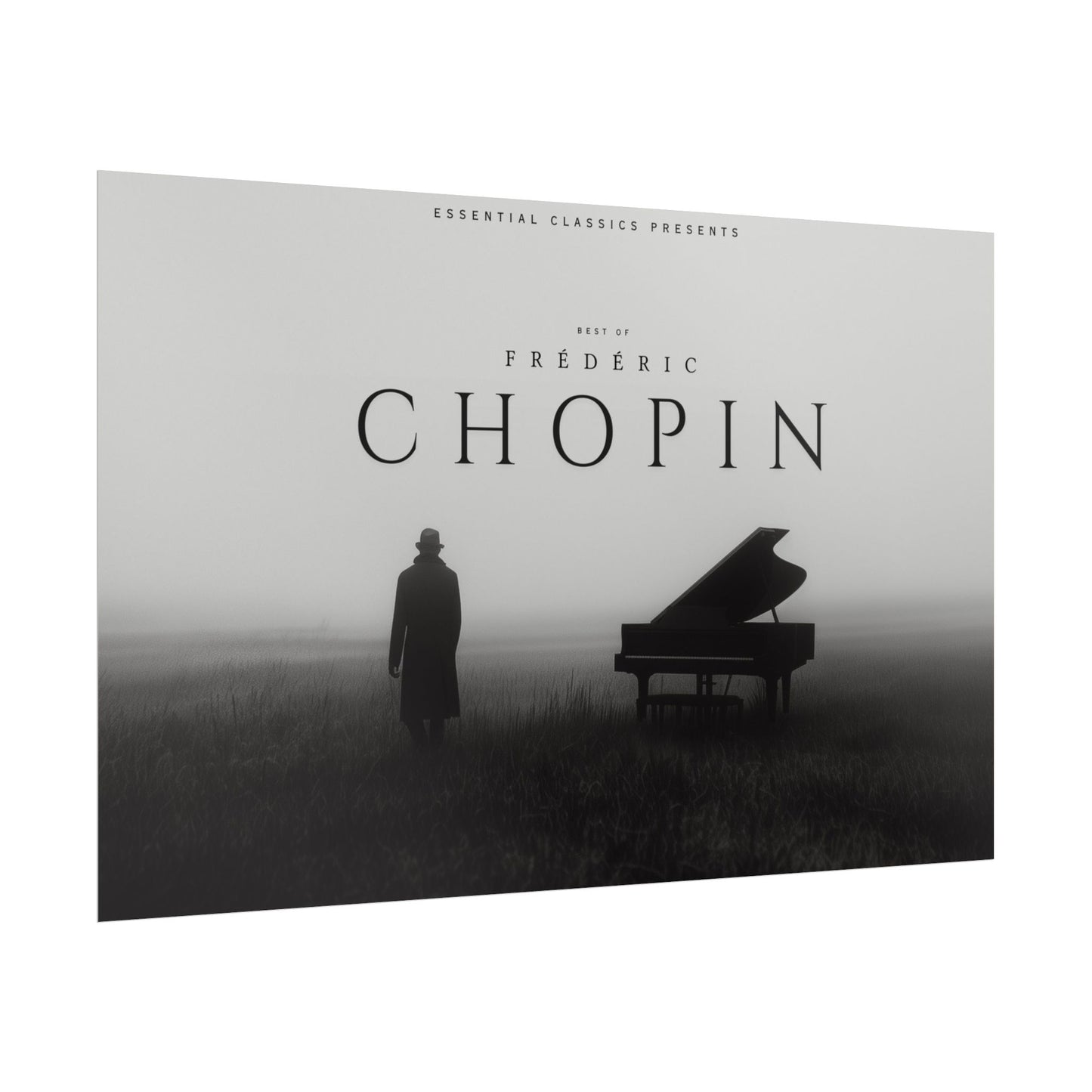 Best of Chopin Poster - Somber Music Mood Poster - Classical Music Mood Poster