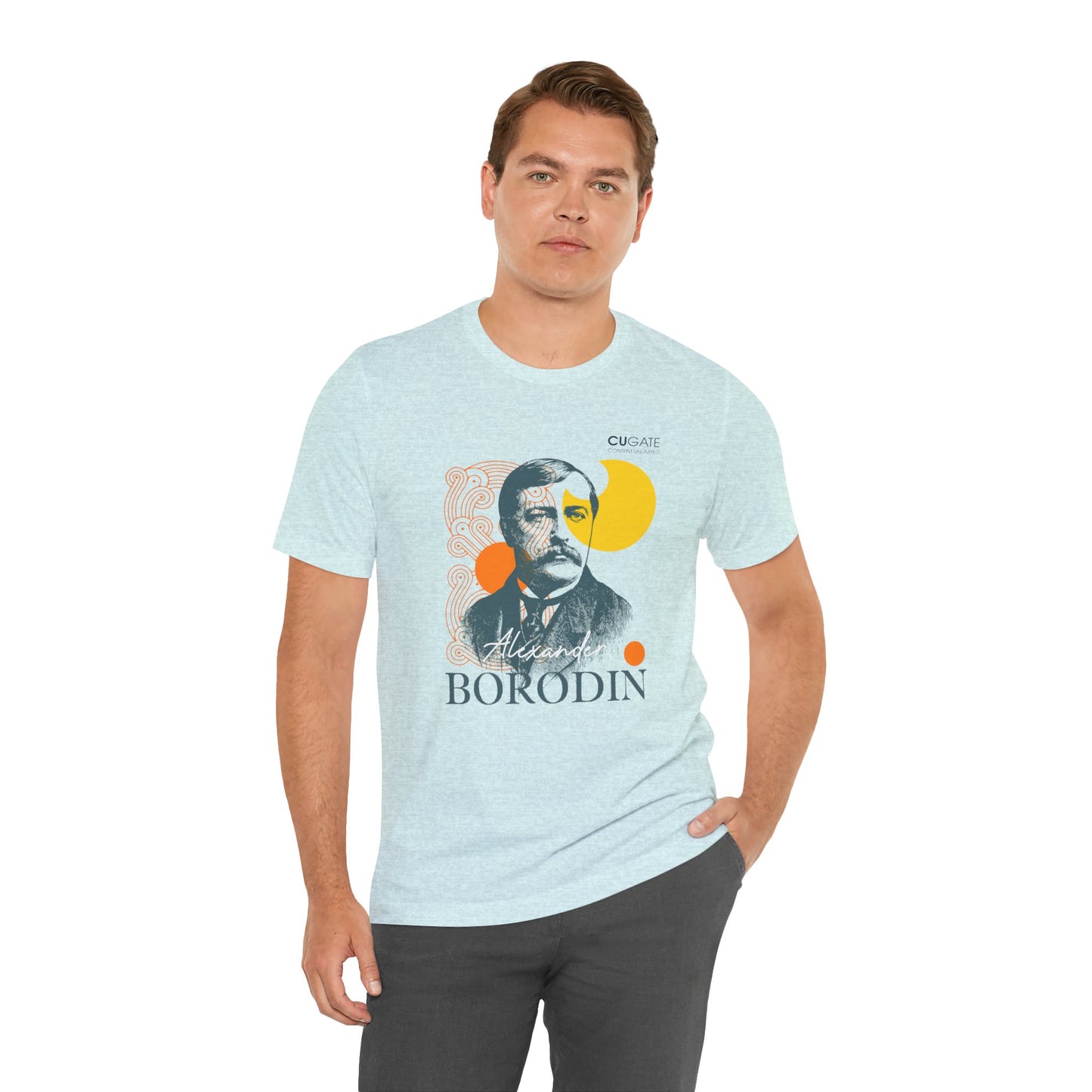 Borodin T-Shirt (Light): Classical Music T-Shirt, Borodin Shirt, Alexander Borodin Gift
