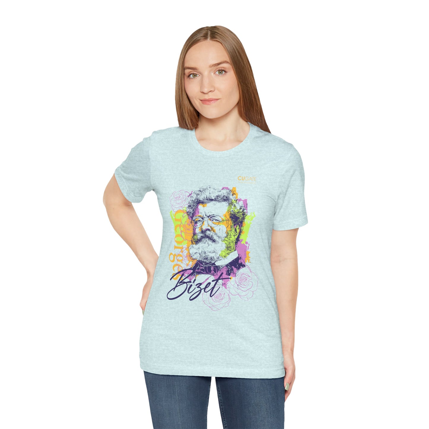 Bizet T-Shirt (Light): Classical Music T-Shirt, Bizet Shirt, Georges Bizet Gift