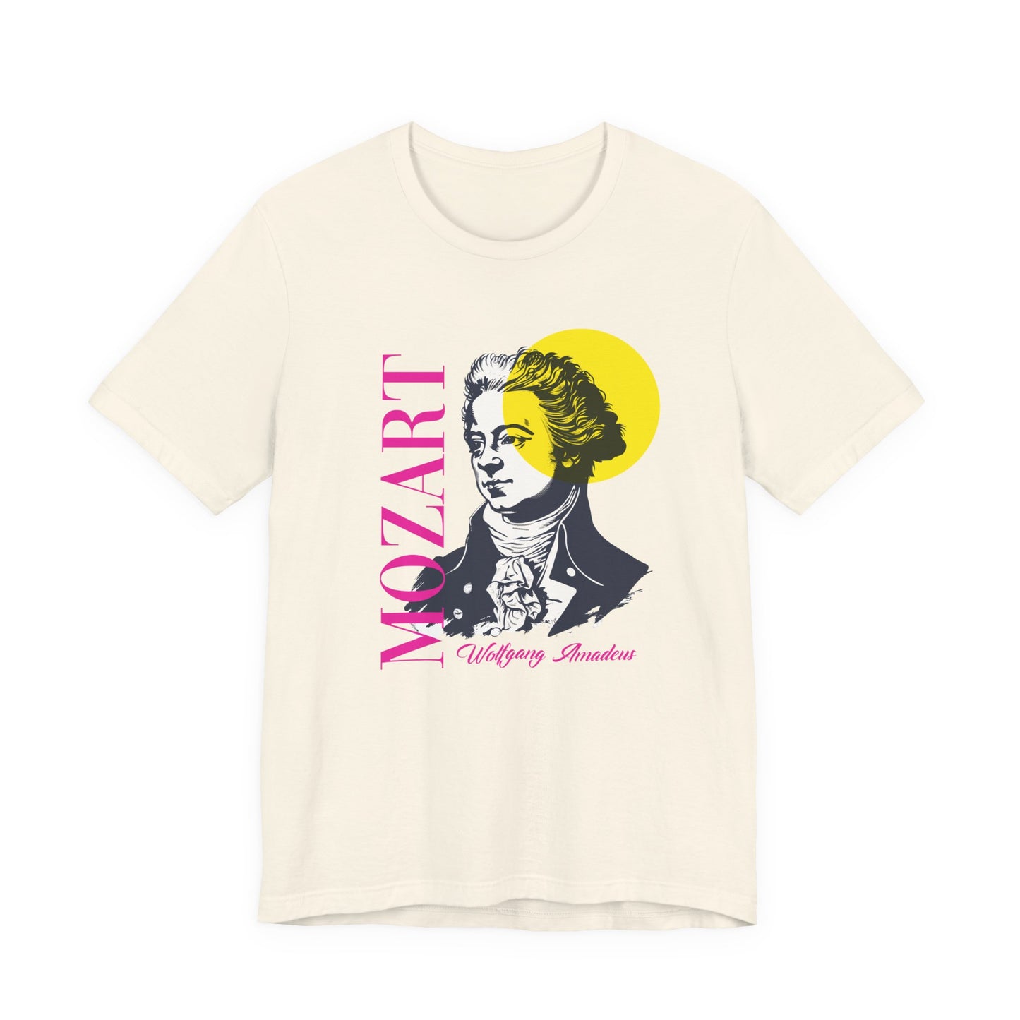 Mozart Sun T-Shirt: Classical Music T-Shirt, Mozart Shirt, Wolfgang Amadeus Mozart Gift, Mozart Tribute Tee