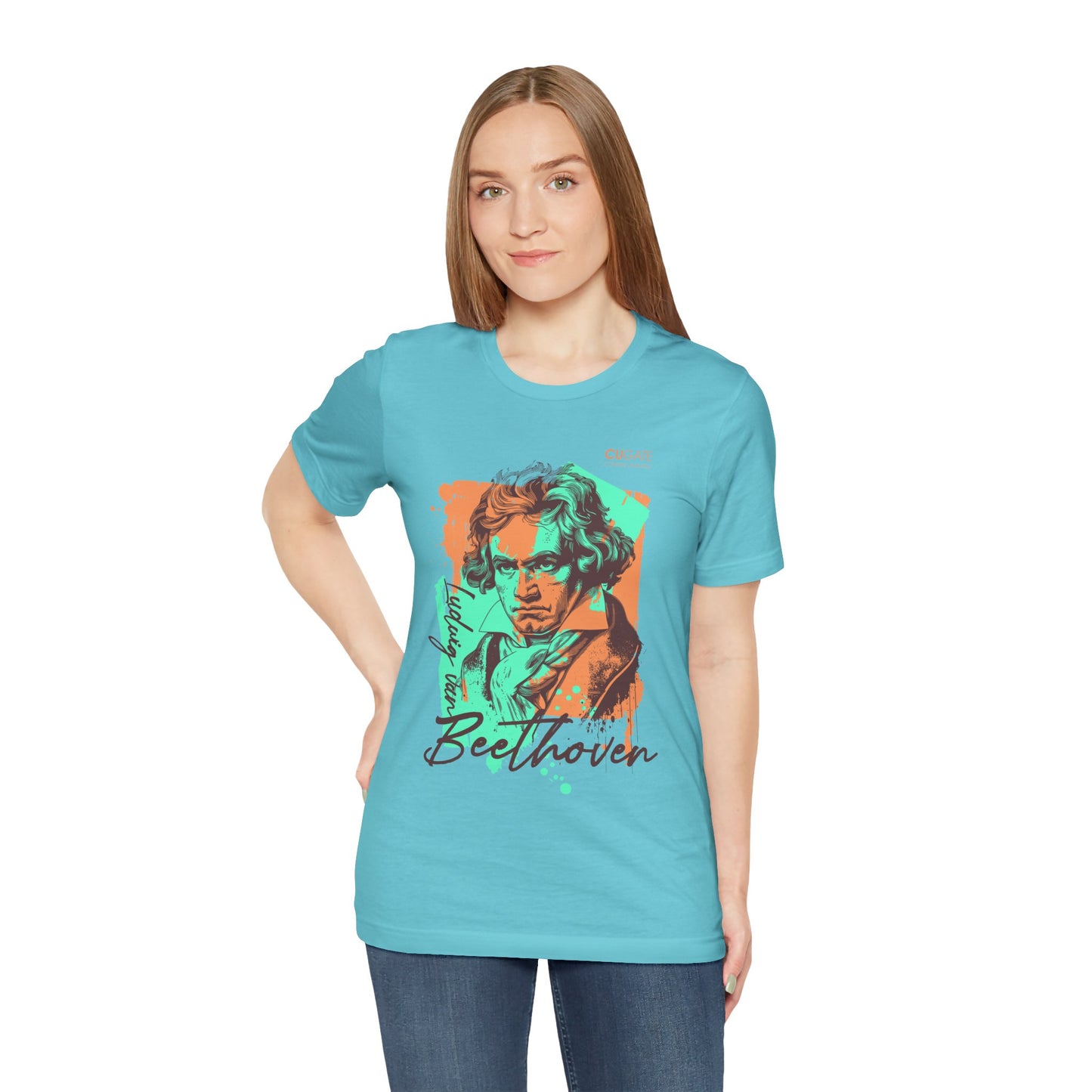 Beethoven T-Shirt (Light) : Classical Music T-Shirt, Beethoven Shirt, Ludwig van Beethoven Gift