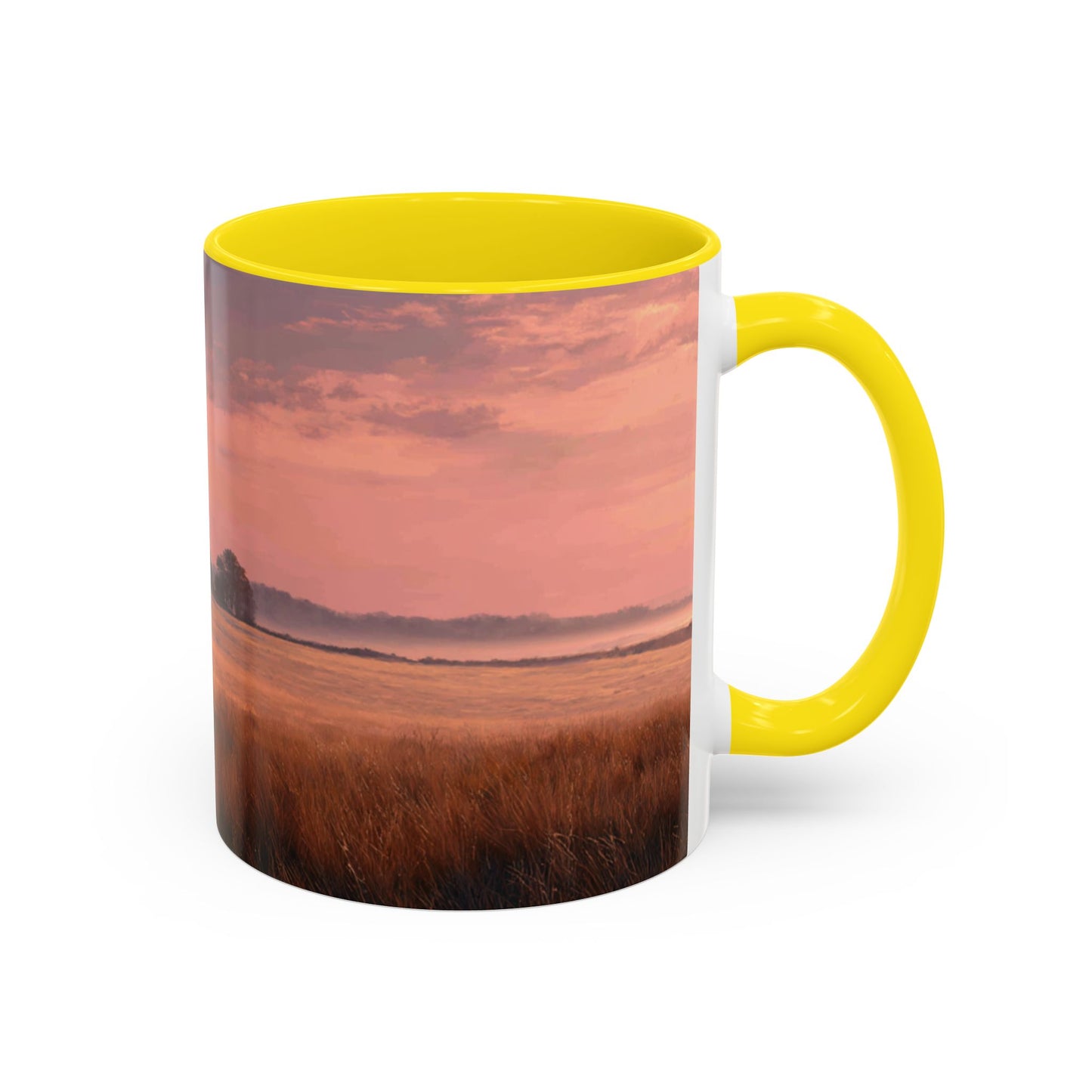 Slow Living Mug (EU) - Relaxation and Meditation Mug, Peaceful Countryside Mug, Farm and Country Mug