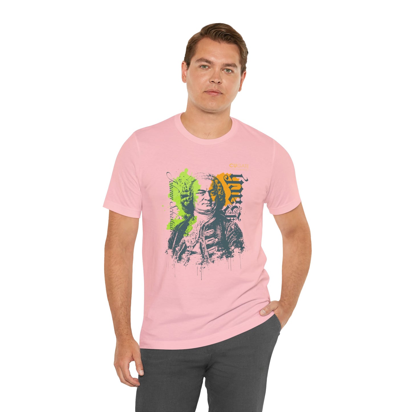 Bach T-Shirt (Light): Classical Music T-Shirt, Bach Shirt, Johann Sebastian Bach Gift
